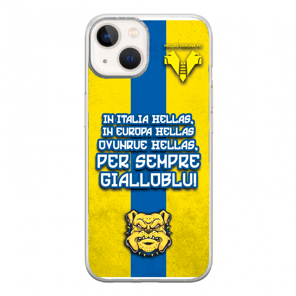 Cover Gomma iPhone 14 Cover Ultras Verona 2