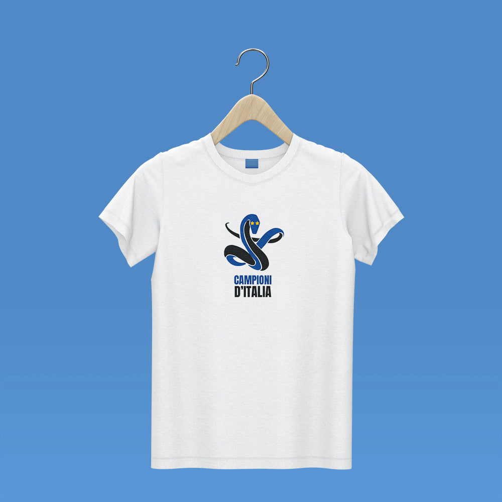 T-shirt Bianca | Biscione