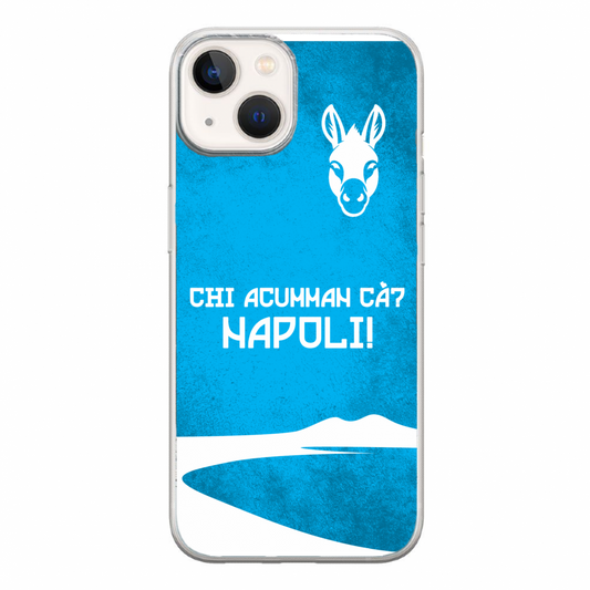 Cover Gomma iPhone 14 Cover Ultras Napoli 2