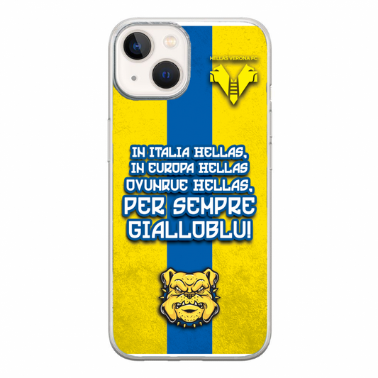 Cover Gomma iPhone 14 Cover Ultras Verona 2