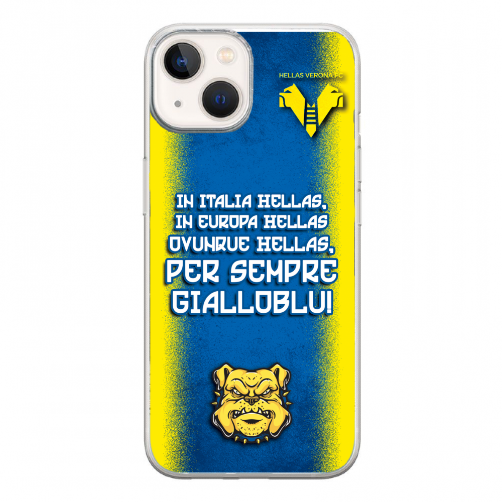 Cover Gomma iPhone 14 Cover Ultras Verona 1