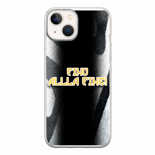 Cover Gomma iPhone 14 Cover Ultras Juve 2