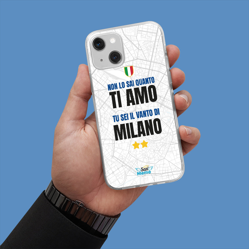 Cover iPhone 15 Plus | Coro Ultras sfondo bianco