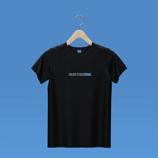 T-shirt Nera | Milano è nerazzurra